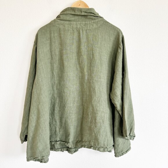 100% Linen Swing Jacket - Picture 7 of 13